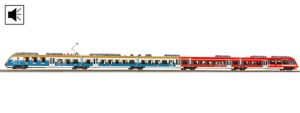 PIKO ������������ 5-���������� BR 442 837 S-Bahn Rostock DB AG, ����� VI + �������� ������� 21825